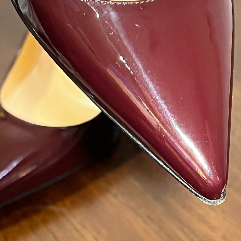 CHRISTIAN LOUBOUTINS Pigalle Deep red wine 36.5 - Picture 13 of 13